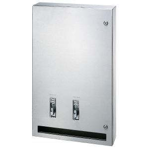Bradley 407-11 Surface Mounted Sanitary Napkin and Tampon Vendors