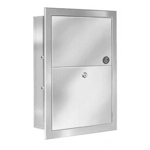 Bradley 4731-15 Recessed Sanitary Napkin Disposal