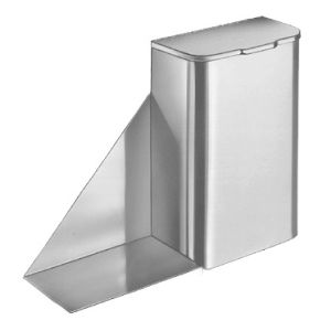 Bradley 4791-11 Surface Mounted Sanitary Napkin Disposal with Shelf