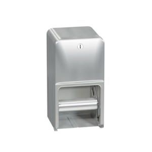 Bradley 5A10-11 Surface Mounted Double Roll Toilet Tissue Dispenser