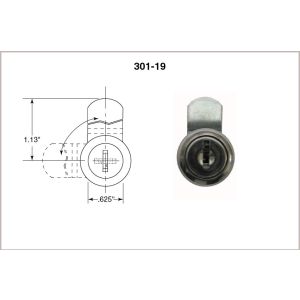 Bobrick 301-19 Lock and Key