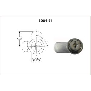 Bobrick 39003-21 Lock and Key