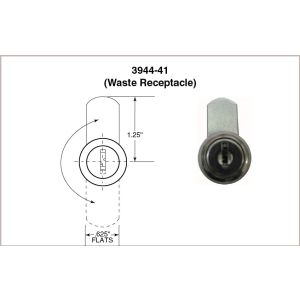 Bobrick 3944-41 Lock and Key