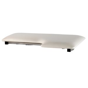 Bobrick 518-225 Replacement White Naugahyde Left Hand Padded Shower Seat Top