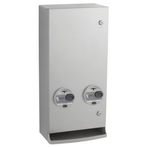 Bobrick B-2706 Surface Mounted Sanitary Napkin and Tampon Vendors