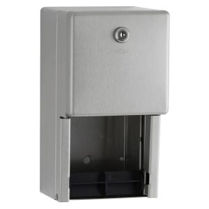 Bobrick B-2888 Surface Mounted Double Roll Toilet Tissue Dispenser