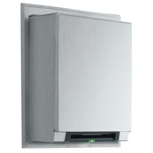 Bobrick B-29744 Semi-Recessed Automatic Roll Paper Towel Dispenser