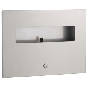 Bobrick B-3013 Recessed Toilet Seat Cover Dispenser
