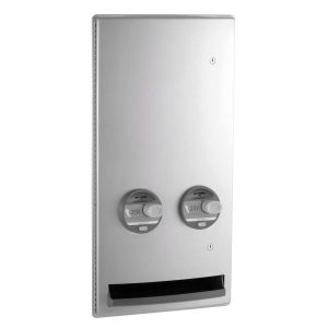 Bobrick B-4706 Recessed Sanitary Napkin and Tampon Vendors