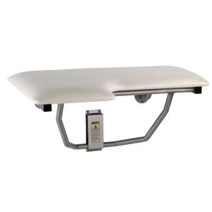 Bobrick B-517 Right Hand Folding Shower Seat