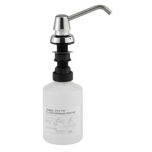 Bobrick B-8221 Counter Mounted Manual Liquid Soap Dispenser 20 fl oz 4