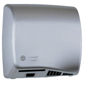 Bradley 2902-2874 Aerix Surface Mounted Automatic Adjustable Speed Hand Dryer Satin Stainless