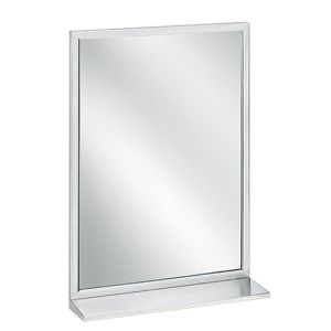 Bradley 7805 Angle Frame Mirrors with Shelf