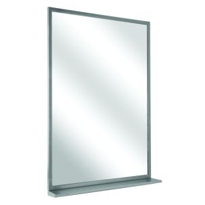 Bradley 7815 Channel Frame Mirrors with Shelf