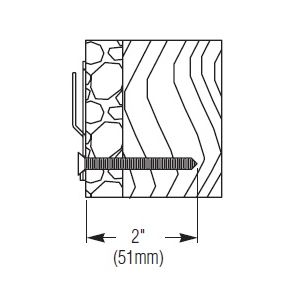 Bradley 899-026 Mirror Mounting Kit Screws