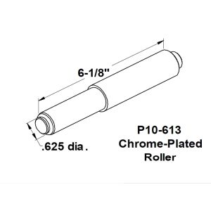 Bradley P10-613 Chrome Plated Toilet Tissue Spindle