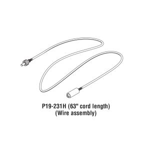 Bradley P19-231H AC Adapter Wire Assembly