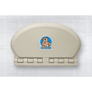Koala KB208-14 Horizontal Oval Baby Changing Station Sandstone