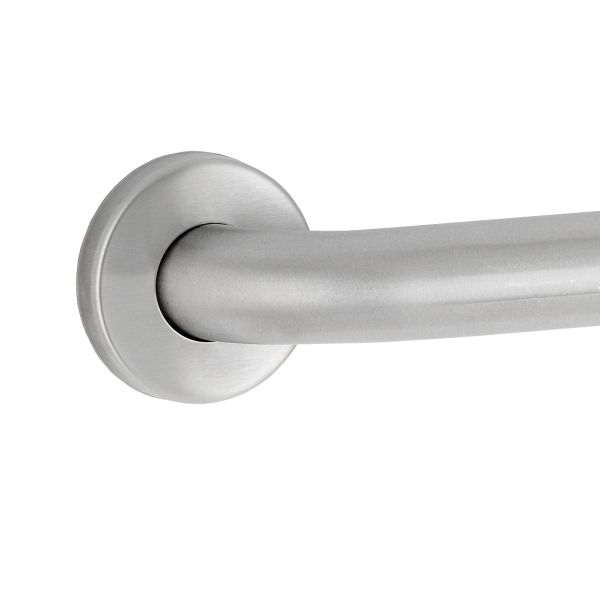 Bobrick 6806.99X30 Stainless Steel Straight Grab Bar - 1.5" Diameter X 30" Length, Concealed Mounting, ADA Compliant, Satin Finish