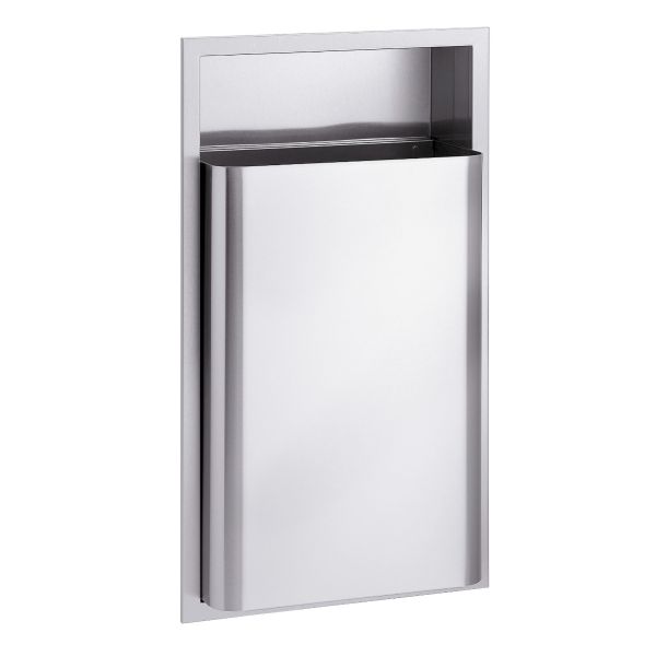 Bradley 34610 SemiRecessed Waste Receptacle