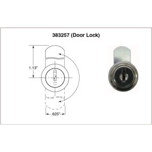 Bobrick 383257 Lock and Key