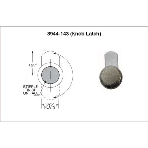 Bobrick 3944-143 Knob Latch