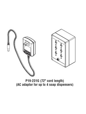 Bradley P19-231G AC Multi Adapter